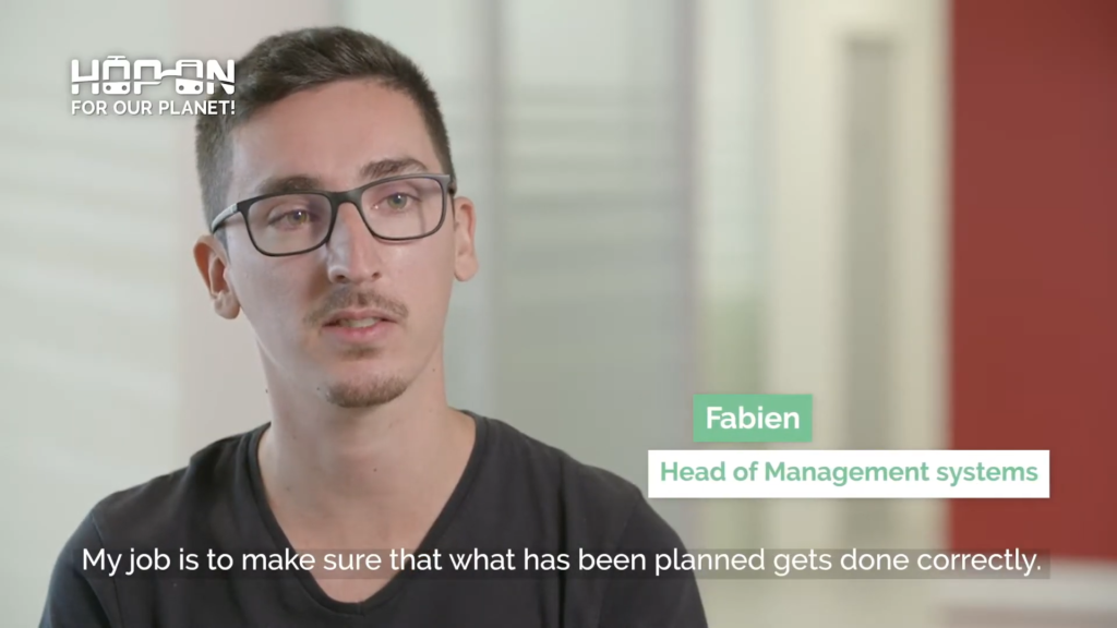 Hop on with Fabien –  Head of Management Systems