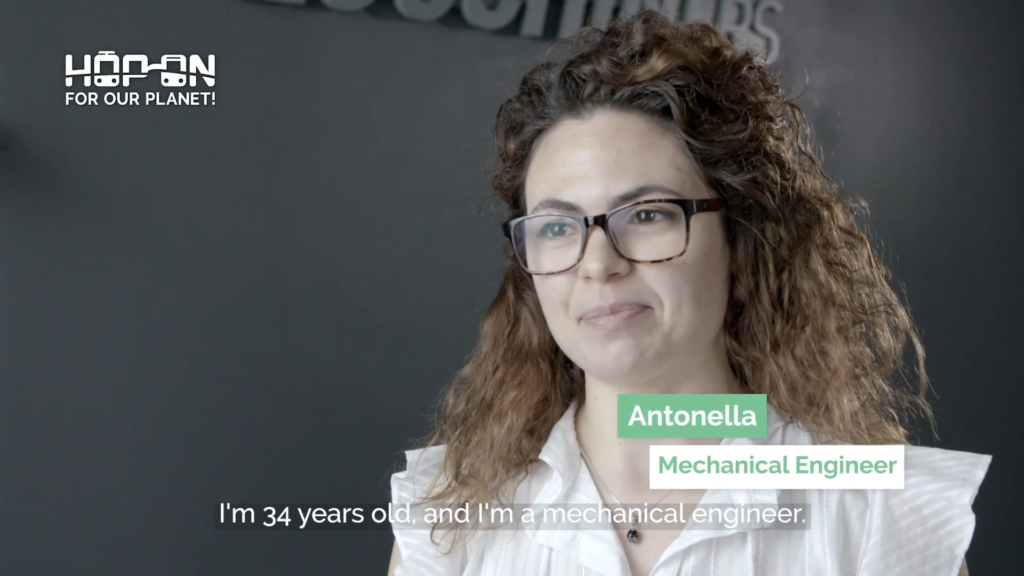 Hop on with Antonella – Mechanical Engineer