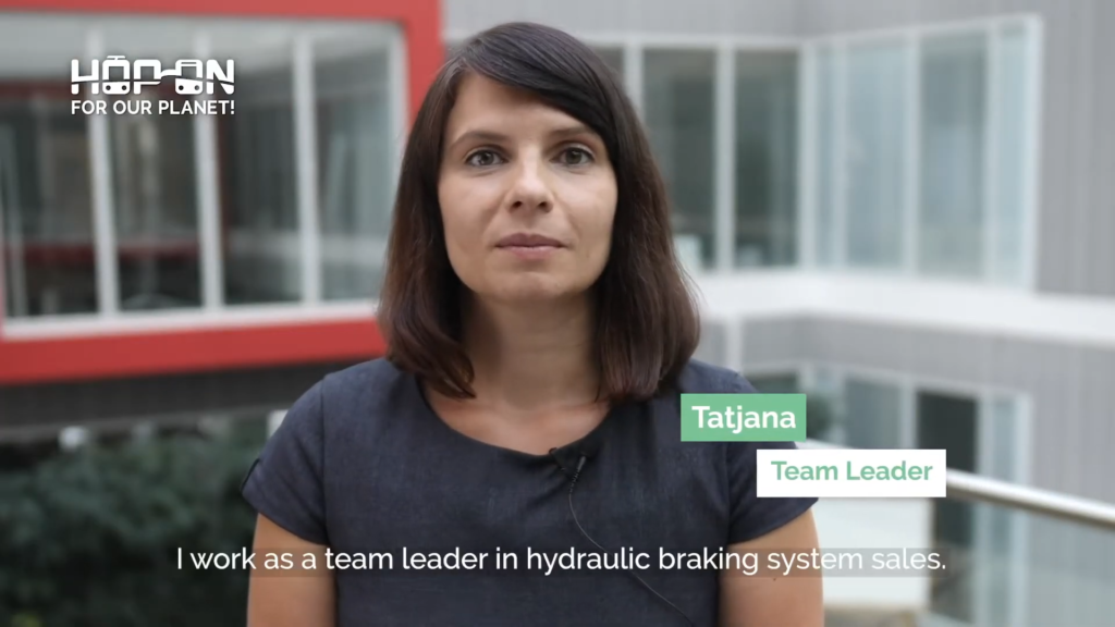 Hop on with Tatjana – Team Leader