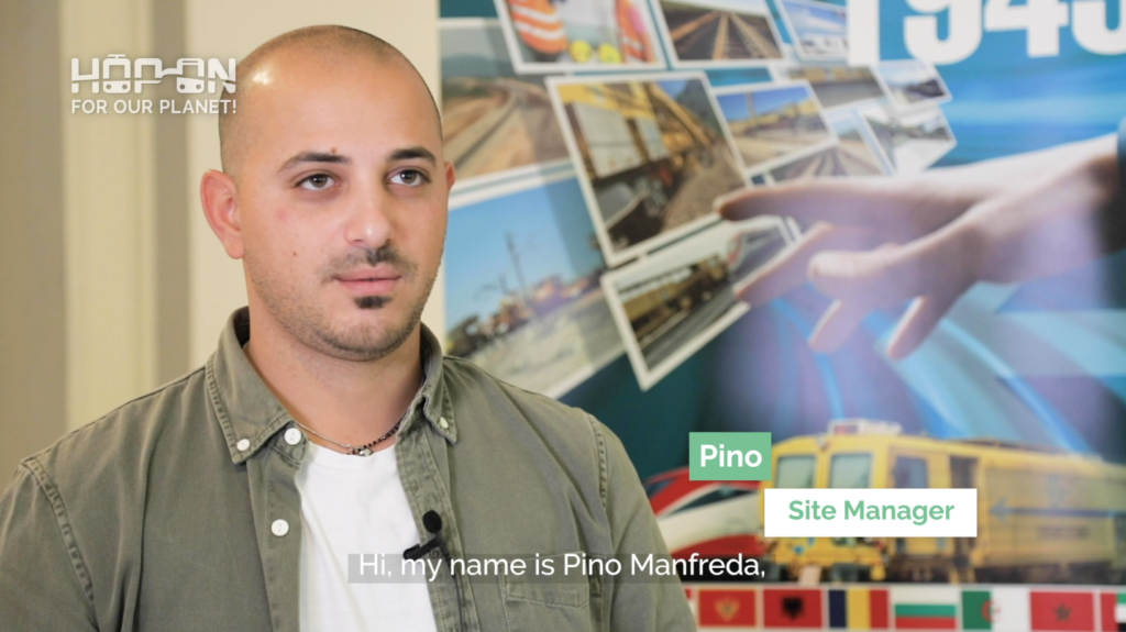 Hop on with Pino – Site Manager